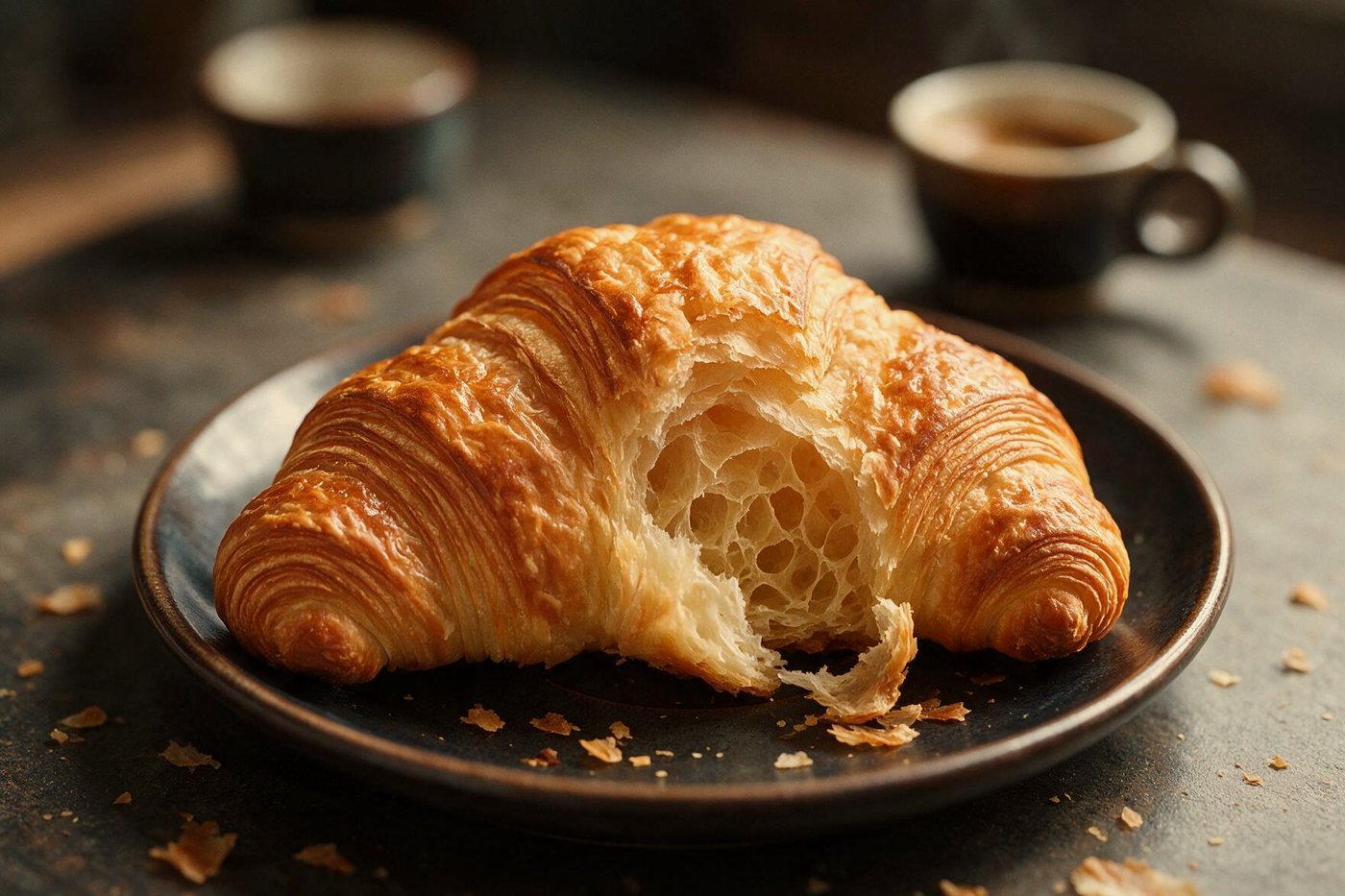 Croissant amanteigado